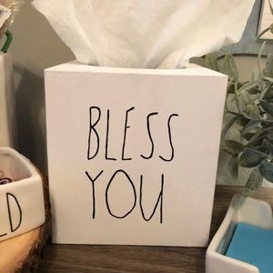 BLESS YOU Tissue Box Cover